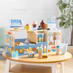 Melissa & Doug Wooden Cool Scoops Ice Creamery -Melissa & Doug Shop 6887091 ALT5