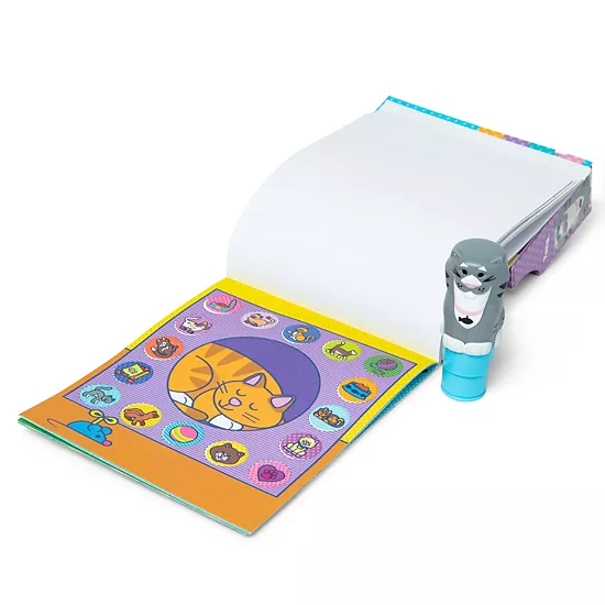 Melissa & Doug Sticker WOW! 24-Page Activity Pad & Sticker Stamper – Cat 7 Melissa & Doug Sticker WOW! 24-Page Activity Pad & Sticker Stamper – Cat - Image 7
