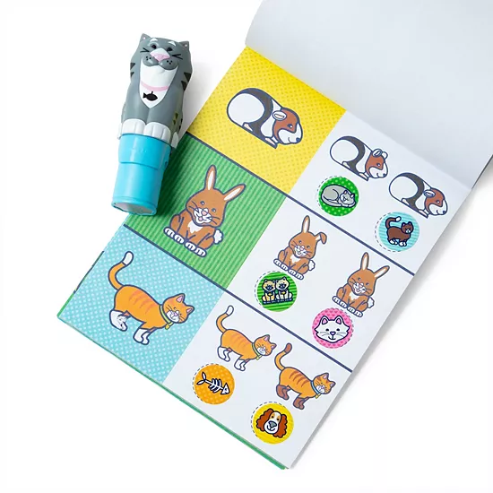 Melissa & Doug Sticker WOW! 24-Page Activity Pad & Sticker Stamper – Cat 10 Melissa & Doug Sticker WOW! 24-Page Activity Pad & Sticker Stamper – Cat - Image 10