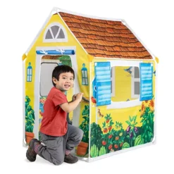Melissa & Doug Cozy Cottage Fabric Play Tent And Storage Tote 36 Melissa & Doug Cozy Cottage Fabric Play Tent And Storage Tote -Melissa & Doug Shop 7040275 ALT6