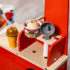 Melissa & Doug Wooden Pizza Food Truck Activity Center With Play Food 23 Melissa & Doug Wooden Pizza Food Truck Activity Center With Play Food -Melissa & Doug Shop 7040276 ALT13