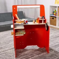 Melissa & Doug Wooden Pizza Food Truck Activity Center With Play Food 27 Melissa & Doug Wooden Pizza Food Truck Activity Center With Play Food -Melissa & Doug Shop 7040276 ALT17