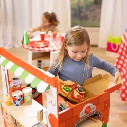 Melissa & Doug Wooden Pizza Food Truck Activity Center With Play Food 30 Melissa & Doug Wooden Pizza Food Truck Activity Center With Play Food -Melissa & Doug Shop 7040276 ALT2