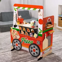 Melissa & Doug Wooden Pizza Food Truck Activity Center With Play Food 31 Melissa & Doug Wooden Pizza Food Truck Activity Center With Play Food -Melissa & Doug Shop 7040276 ALT20