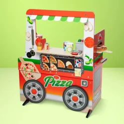 Melissa & Doug Wooden Pizza Food Truck Activity Center With Play Food 35 Melissa & Doug Wooden Pizza Food Truck Activity Center With Play Food -Melissa & Doug Shop 7040276 ALT4