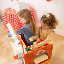 Melissa & Doug Wooden Pizza Food Truck Activity Center With Play Food 36 Melissa & Doug Wooden Pizza Food Truck Activity Center With Play Food -Melissa & Doug Shop 7040276 ALT5