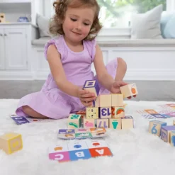 Melissa & Doug Ms. Rachel Wooden Learning Blocks And Activity Cards Playset 22 Melissa & Doug Ms. Rachel Wooden Learning Blocks And Activity Cards Playset -Melissa & Doug Shop 7152572 ALT10