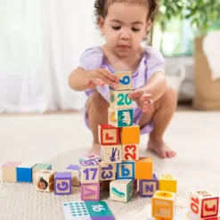 Melissa & Doug Ms. Rachel Wooden Learning Blocks And Activity Cards Playset 25 Melissa & Doug Ms. Rachel Wooden Learning Blocks And Activity Cards Playset -Melissa & Doug Shop 7152572 ALT14