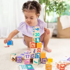 Melissa & Doug Ms. Rachel Wooden Learning Blocks And Activity Cards Playset 26 Melissa & Doug Ms. Rachel Wooden Learning Blocks And Activity Cards Playset -Melissa & Doug Shop 7152572 ALT15