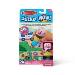 Melissa & Doug Sticker WOW!™ Activity Pad & Sticker Stamper - Ice Cream