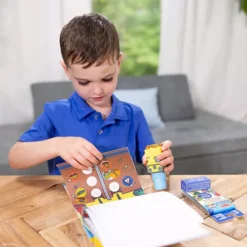 Melissa & Doug Sticker WOW!™ Activity Pad & Bulldozer Sticker Stamper -Melissa & Doug Shop 7179580 ALT91