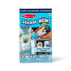 Melissa & Doug Sticker WOW!® Activity Pads & Sticker Stampers Winter Value Pack