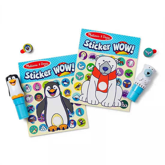 Melissa & Doug Sticker WOW!® Activity Pads & Sticker Stampers Winter Value Pack 7 Melissa & Doug Sticker WOW!® Activity Pads & Sticker Stampers Winter Value Pack - Image 7