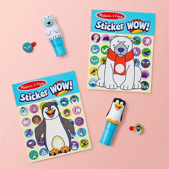 Melissa & Doug Sticker WOW!® Activity Pads & Sticker Stampers Winter Value Pack 12 Melissa & Doug Sticker WOW!® Activity Pads & Sticker Stampers Winter Value Pack - Image 12