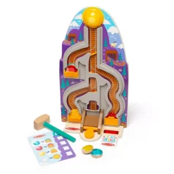 Melissa & Doug Fun At The Fair! Wooden Ring The Bell Game