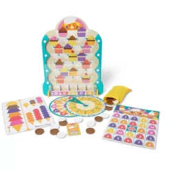Melissa & Doug Fun At The Fair! Wooden Double-Sided Roulette & Plinko Games -Melissa & Doug Shop 7187564 ALT2