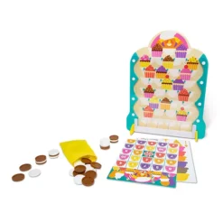 Melissa & Doug Fun At The Fair! Wooden Double-Sided Roulette & Plinko Games -Melissa & Doug Shop 7187564 ALT23
