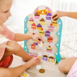 Melissa & Doug Fun At The Fair! Wooden Double-Sided Roulette & Plinko Games -Melissa & Doug Shop 7187564 ALT3