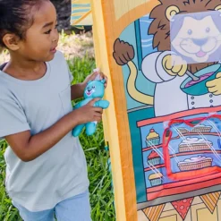 Melissa & Doug Fun At The Fair! Game Center Play Tent – 4 Sides Of Activities -Melissa & Doug Shop 7187568 ALT3