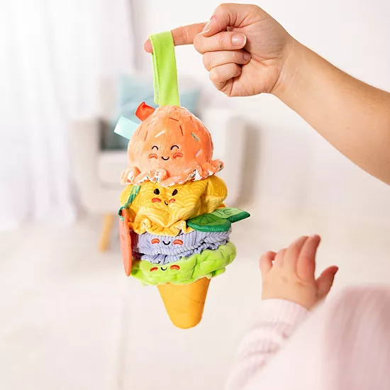 Melissa & Doug Ice Cream Take-Along Clip-On Infant Toy With Sound And Vibration 6 Melissa & Doug Ice Cream Take-Along Clip-On Infant Toy With Sound And Vibration - Image 6