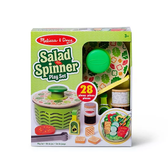 Melissa & Doug Salad Spinner Play Set 7 Melissa & Doug Salad Spinner Play Set - Image 7