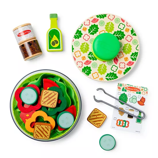Melissa & Doug Salad Spinner Play Set 8 Melissa & Doug Salad Spinner Play Set - Image 8