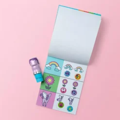 Melissa & Doug 300 Sticker WOW!™ 24-Page Activity Pad And Sticker Stamper, 300 Stickers -Melissa & Doug Shop 7490679 ALT92