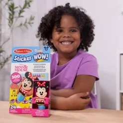 Melissa & Doug Disney Mickey Mouse 300 Sticker WOW!™ 24-Page Activity Pad And Sticker Stamper -Melissa & Doug Shop 7490680 ALT19