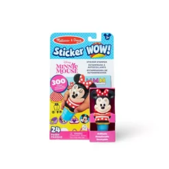 Melissa & Doug Disney Mickey Mouse 300 Sticker WOW!™ 24-Page Activity Pad And Sticker Stamper -Melissa & Doug Shop 7490680 ALT7