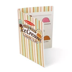 Melissa & Doug Wooden Scoop-and-Serve Ice Cream Counter 28-Piece Play Set -Melissa & Doug Shop 7553718 CC ALT8
