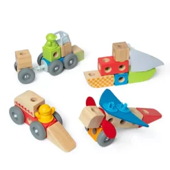 Melissa & Doug Blockables Vehicles Building Set -Melissa & Doug Shop 7700528 ALT16