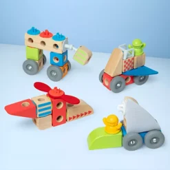 Melissa & Doug Blockables Vehicles Building Set -Melissa & Doug Shop 7700528 ALT17