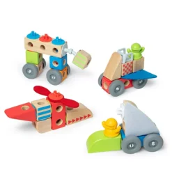 Melissa & Doug Blockables Vehicles Building Set -Melissa & Doug Shop 7700528 ALT21