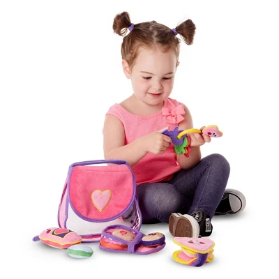 Melissa & Doug Pretty Purse Fill And Spill Soft Play Set Toddler Toy 3 Melissa & Doug Pretty Purse Fill And Spill Soft Play Set Toddler Toy - Image 3