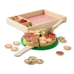 Melissa & Doug Pizza Party Wooden Play Food Set -Melissa & Doug Shop GUEST 0e67395d df10 4b46 8ead f78049a45d72