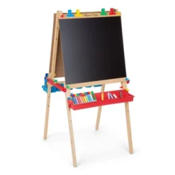 Melissa & Doug Deluxe Standing Art Easel - Dry-Erase Board, Chalkboard, Paper Roller 10 Melissa & Doug Deluxe Standing Art Easel - Dry-Erase Board, Chalkboard, Paper Roller -Melissa & Doug Shop GUEST 16b80a2e 259d 4b4e 9afe bcb0440e8609