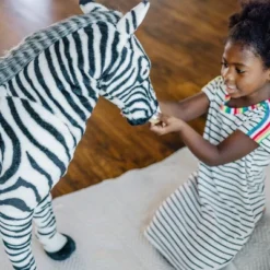 Melissa & Doug Giant Striped Zebra - Lifelike Stuffed Animal (nearly 3 Feet Tall) -Melissa & Doug Shop GUEST 18d28125 bd3b 4dfd 8072 7653577529b6