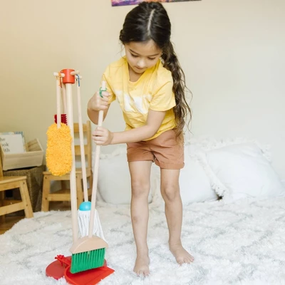 Melissa & Doug Let's Play House! Dust, Sweep & Mop 6pc Set -Melissa & Doug Shop GUEST 1c3b4c1e d1cd 44a2 8ad2 69b3ffac197e