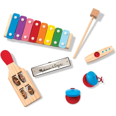 Melissa & Doug Band-in-a-Box Hum! Jangle! Shake! - 7-Piece Musical Instrument Set 2 Melissa & Doug Band-in-a-Box Hum! Jangle! Shake! - 7-Piece Musical Instrument Set - Image 2