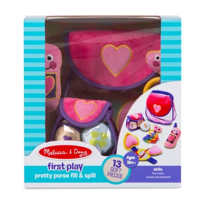 Melissa & Doug Pretty Purse Fill And Spill Soft Play Set Toddler Toy 4 Melissa & Doug Pretty Purse Fill And Spill Soft Play Set Toddler Toy - Image 4