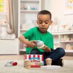 Melissa & Doug Scoop And Stack Ice Cream Cone Magnetic Pretend Play Set -Melissa & Doug Shop GUEST 40d31d3e 3011 4d7c 9ecb 92f2d4342678