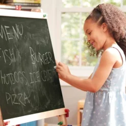 Melissa & Doug Deluxe Standing Art Easel - Dry-Erase Board, Chalkboard, Paper Roller 13 Melissa & Doug Deluxe Standing Art Easel - Dry-Erase Board, Chalkboard, Paper Roller -Melissa & Doug Shop GUEST 414ab68d 466c 4dfc b74d 7f10f7248221