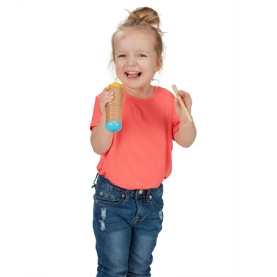 Melissa & Doug Let's Explore Camp Music Wooden And Metal Instruments Play Set - 10pc 1 Melissa & Doug Let's Explore Camp Music Wooden And Metal Instruments Play Set - 10pc