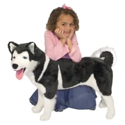 Melissa & Doug Giant Siberian Husky - Lifelike Stuffed Animal Dog (over 2 Feet Tall) -Melissa & Doug Shop GUEST 4e2a4635 a070 4414 b89f fdcdff83fa71
