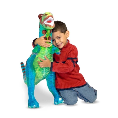 Melissa & Doug Giant T-Rex Dinosaur - Lifelike Stuffed Animal (over 2 Feet Tall) 7 Melissa & Doug Giant T-Rex Dinosaur - Lifelike Stuffed Animal (over 2 Feet Tall) - Image 7