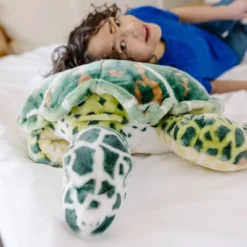 Melissa & Doug Giant Sea Turtle - Lifelike Stuffed Animal (nearly 3 Feet Long) -Melissa & Doug Shop GUEST 7ba8df11 cf10 4782 9eb8 150eeffb7678