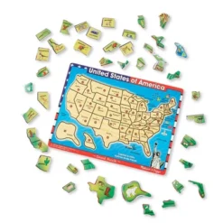 Melissa & Doug USA Map Sound Puzzle - Wooden Peg Puzzle With Sound Effects (40pc) -Melissa & Doug Shop GUEST 8941f76c e5da 4ee1 9b09 058d3db9a1b6