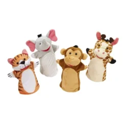 Melissa & Doug Zoo Friends Hand Puppets 4pk - Elephant, Giraffe, Tiger, And Monkey -Melissa & Doug Shop GUEST 8995ba44 3f97 42b6 a44c 16d8b7b62212