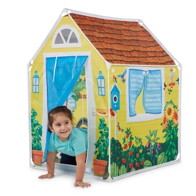 Melissa & Doug Cozy Cottage Play Tent 1 Melissa & Doug Cozy Cottage Play Tent