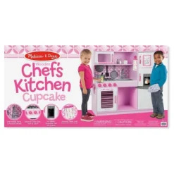 Melissa & Doug Chef's Kitchen Pretend Play Set - Cupcake Pink/White -Melissa & Doug Shop GUEST 965ee7dd a4b0 474c 985a 8b89ef5adf92